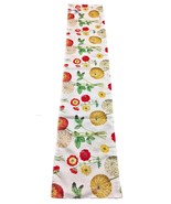 Manual Woodworkers &amp; Weavers Floral Table Runner 13x72in USA - $273.09 MXN