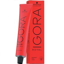 Schwarzkopf Igora Royal 8-1 Light Blonde Cendre Permanent Color Creme 2.1oz 60ml - £9.24 GBP