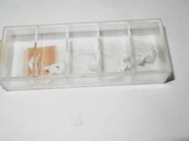 HO TRAINS- VINTAGE AHM UNPAINTED PEOPLE SITTING - GERMANY- NEW - S31B - $102.88 MXN