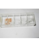 HO TRAINS- VINTAGE AHM UNPAINTED PEOPLE SITTING - GERMANY- NEW - S31B - $7.69 CAD
