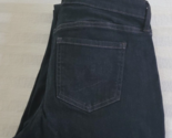 NWT NYDJ Black Cropped Denim Jeans Pants Size 4 Lift &amp; Tuck - £19.82 GBP
