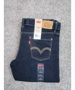 Levis Jeans Women 16R (28x29) 711 Skinny Stretch Dark Wash Denim Juniors... - £23.97 GBP