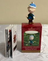 Hallmark Keepsake Ornament Charlie Brown Second in Collection of Five Peanuts - £14.28 GBP