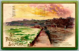 St Patricks Day Souvenir Tramore Co Waterford Ireland 1910 DB Postcard G12 - £3.07 GBP