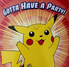 Pokémon Pikachu Birthday Invitation Cards NOS New Sealed Vintage 10 Cards E55 - £38.60 GBP