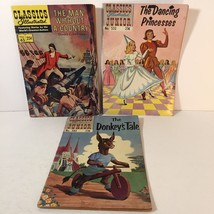 Classic Illustrated The Man Without A Country &amp; The Dancing Princesses &amp; Donkey - £15.62 GBP