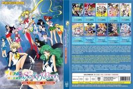 Anime Dvd~English Dubbed~Sailor Moon(1-239End+5 Movie)All Region+Free Gift - £46.04 GBP