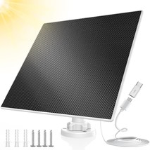 5W Solar Panel For Wireless Outdoor Security Camera, Compatible, 10Ft Ca... - £25.80 GBP