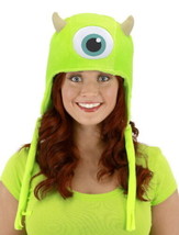 Disney's Monster's University Mike Deluxe Laplander Beanie Hoodie Hat NEW UNWORN - £15.70 GBP