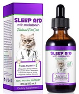 Melatonin for Cats, Sleep Aid for Cats Supports Cat Stress &amp; Anxiety Rel... - €16,27 EUR