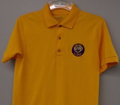 Louisiana Lsu Tigers Ncaa 1972-1979 Retro Logo Mens Polo XS-6XL, LT-4XLT New - £22.69 GBP+