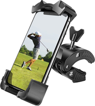 ILVGOLF Universal Phone Holder Golf Cart, Phone Mount for Bike, Bicycle, Push Ca - £15.57 GBP