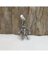 Movable Rabbit Pendant, 925 Silver Hare Jewelry, Bunny Lovers Gifts | Su... - £25.64 GBP