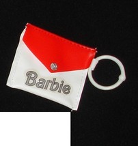 Original Barbie doll clothes 1998 Keychain doubles as purse red wth logo vintage - £8.78 GBP
