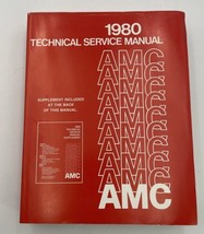 1980 AMC Technical Service Manual Shop Repair Book Pacer AMX Eagle Concord - £38.02 GBP