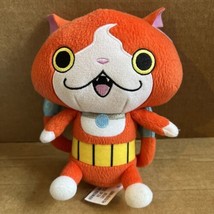 Yo-Kai Watch 6&quot; Jibanyan Rudy Orange Cat Plush Hasbro 2015 - $7.87