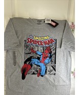 OFFICIAL MARVEL AMAZING SPIDERMAN T-SHIRT, SIZE MED - $188.04 MXN