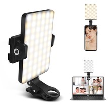 Cell Phone Fill Light, Clip Fill Video Light For Phone 2000Mah Rechargea... - £45.66 GBP