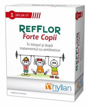 Refflor Forte Children, 10 sachets, intestinal balance, constipation, diarrhea - £15.94 GBP