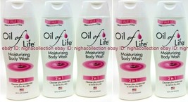 ( 5  ) Oil of Life 2 In 1 Moisturizing Fragrance Body Wash 18 Oz BRAND NEW - £50.95 GBP