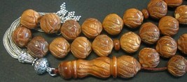 Islamic Prayer Beads Tesbih Chapelet Kuka Egyptian Masters Large Size - £168.96 GBP