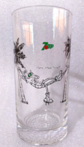 7UP Fido Dido &amp; Claro Numa Nice ✱ Vintage Water Cup Glass Verre Portugal 80´s - £19.46 GBP