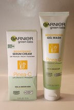 Garnier Brightening Serum Cream &amp; Brightening Gel Wash - $557.31 MXN