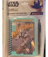 Star Wars Stationery Set w/Pen Mandalorian *NEW* fff1 - £7.88 GBP