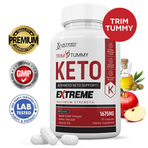 Trim Tummy Keto ACV Extreme Pills 1675 MG Stronger than Gummies Keto Sup... - $46.97