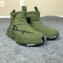 Champion Rally Drizzle Youth 5Y Sneakerboots Olive Green Rain Waterproof Shoes - $6.00