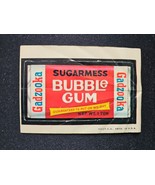 Topps Wacky Packages 2nd Series 1973 SUGARMESS Sticker Bazooka Parody Cr... - $17.58 CAD