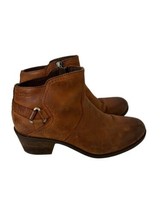 TEVA Womens Ankle Boots FOXY Brown Leather Waterproof Side Zip Sz 7 1017161 - $23.99