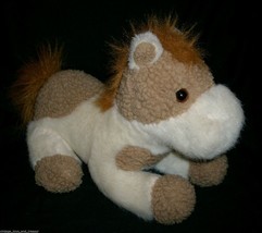 12&quot; Vintage 1994 R Dakin Tan Brown &amp; White Horse Pony Stuffed Animal Plush Toy - £18.68 GBP