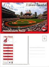 Ohio Cleveland Indians Progressive Field 2008 I Was There VTG Postcard - £7.36 GBP