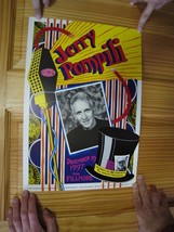 Jerry Pompili Poster Fillmore Face Shot December 19 1997 Bill Graham - $44.81