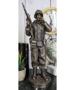 Military WW2 Staff Sergeant Squad Commander With Cigar Decorative Figuri... - $109.40 CAD
