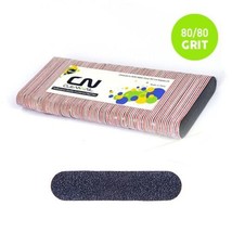 CleanNail Cushioned Mini Nail Files - 80/80 Grit - Smooth &amp; Buff - *3-PACK* - £0.98 GBP