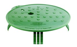 GroundToppers LID Valve Box 10&quot; UNIVSL MfrPartNo UNI10, Green - $21.55