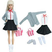 6 Pcs Doll Outfit Doll Fashion Clothes And Accessories For Barbie Doll K... - $11.53