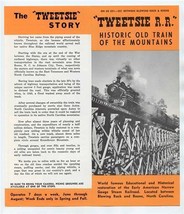 Tweetsie R R Historic Old Train in the Mountains Brochure Boone North Ca... - $17.82