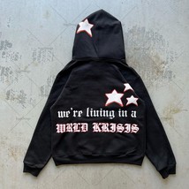 Ro 3d printing loose zipper hoodie women y2k high street hip hop jacket harajuku casual thumb200