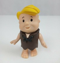 Vintage 1986 Hanna Barbera The Flintstones Kids Barney Rubble 3.25&quot; Figure - £6.10 GBP