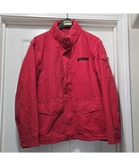 Vintage 90s Honda Racing Red Motorcycle Shop Jacket w/ Zip Off Sleeves M... - $195.04