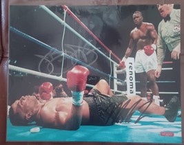 Mike Tyson and Buster Douglas Signed Autographed 8x10 Photo RCA COA - £133.59 GBP