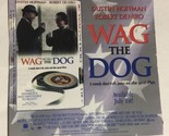 Vintage Wag The Dog Print Ad 1999’s Robert Deniro Dustin Hoffman - £5.56 GBP