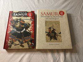 Lot Of 2 Samurai Books Hardcover Illustrated Weapons &amp; Fighting Mitford ... - £15.53 GBP