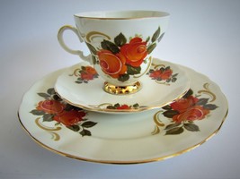 Vintage porcelain Tea Trio - ROYAL - WINTERLING MARKTLEUTHEN BAVARIA . - $19.99