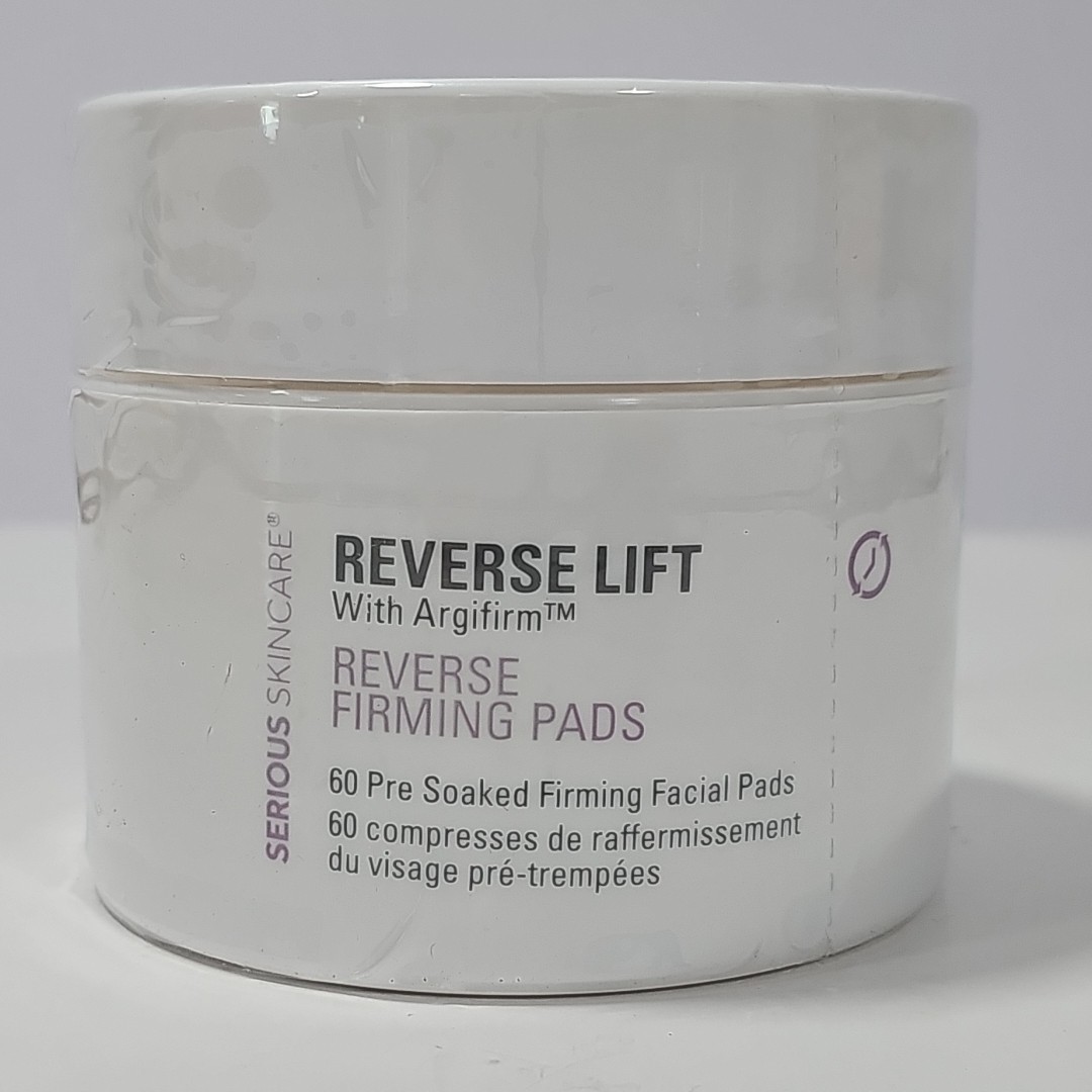 Serious Skincare Reverse Firming Pads w/ Agrifirm 60ct New/Sealed - $27.67