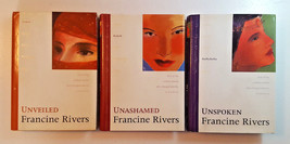 Lot of 3 FRANCINE RIVERS Hardcover Books Unveiled Unashamed Unspoken Tamar Rahab - £9.58 GBP
