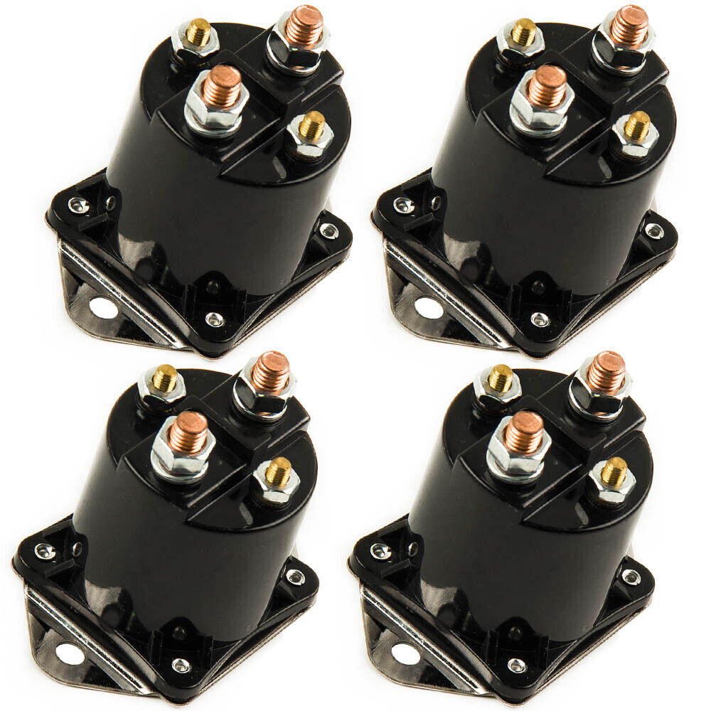 Primary image for 4pc 12V Solenoid for Club Car for DS 1984-Up for Precedent Gas Golf Cart 1013609